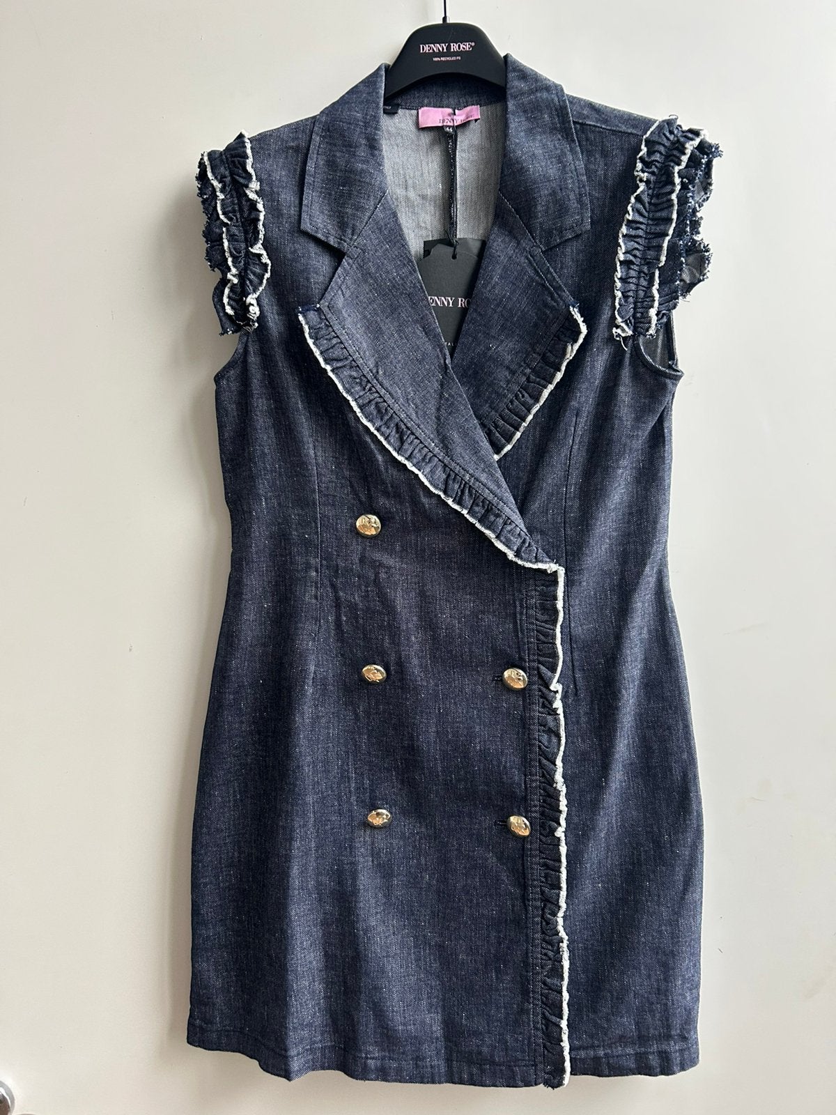DENNY ROSE doorknoopjurk mt 36 en mt 38, Italie, -, Nieuw, Gaudi