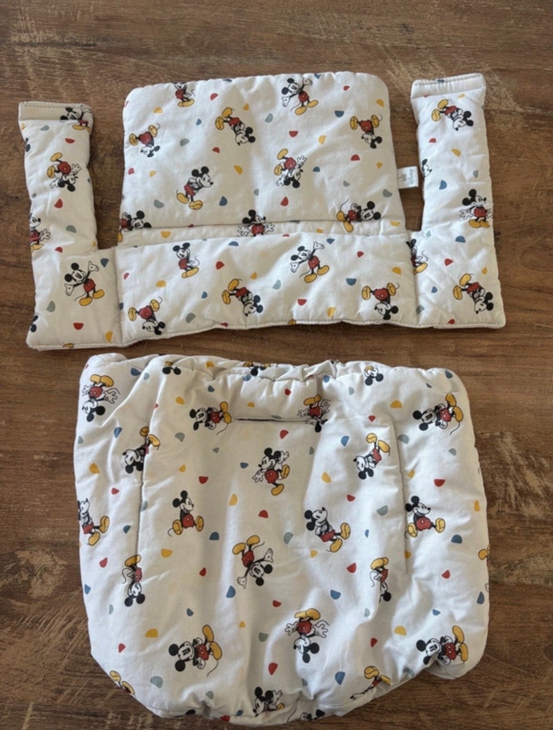 Mickey Mouse Stoffen Bekleding voor Trip Trap Stoel, Ophalen of Verzenden, Gebruikt, Meegroeistoel, Stoelverkleiner