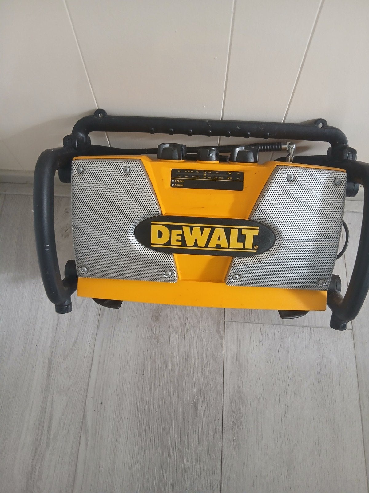 De Walt Radio, Ophalen, Gebruikt, Bouwradio