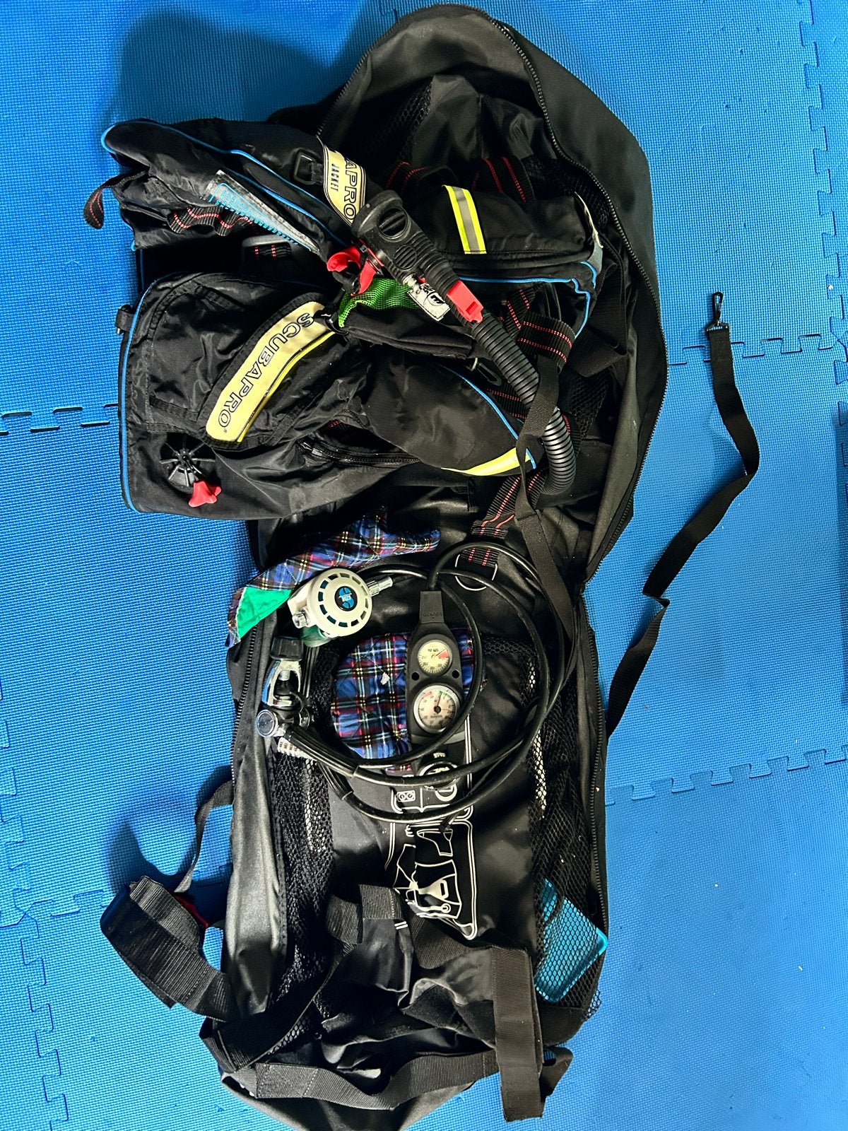 Scubapro duikuitrusting met trimvest en accessoires, Watersport en Boten, Ophalen, Gebruikt, Trimvest of Wing