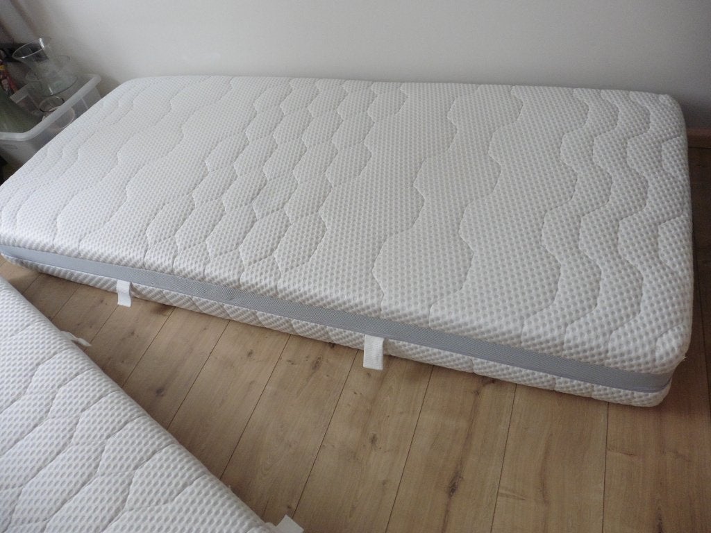 1 x Matras 90 x 200 met pocketvering., Ophalen, Gebruikt, 90 cm, Eenpersoons