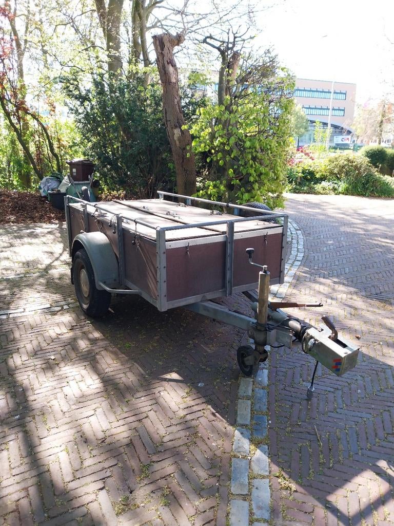 Aanhangwagen geremd., Auto diversen, Aanhangers en Bagagewagens, Ophalen of Verzenden, Gebruikt