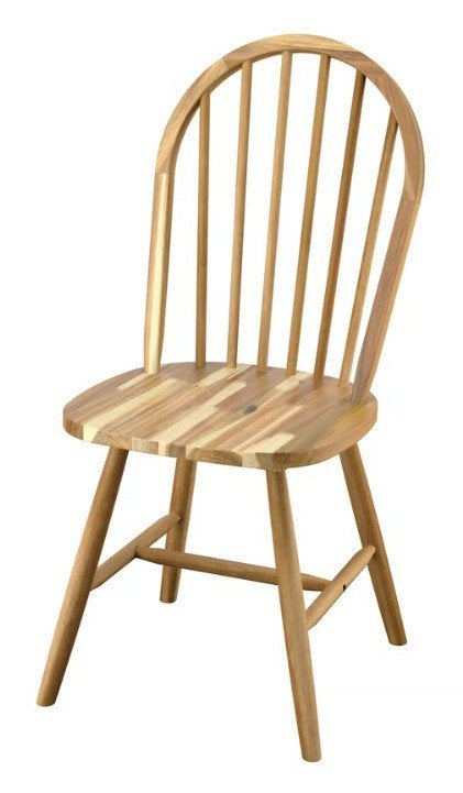 SKOGSTA Eetkamerstoel, acacia - Nieuw in doos, Huis en Inrichting, Ophalen, Scandinavisch, Natuurlijk, Bruin, Nieuw