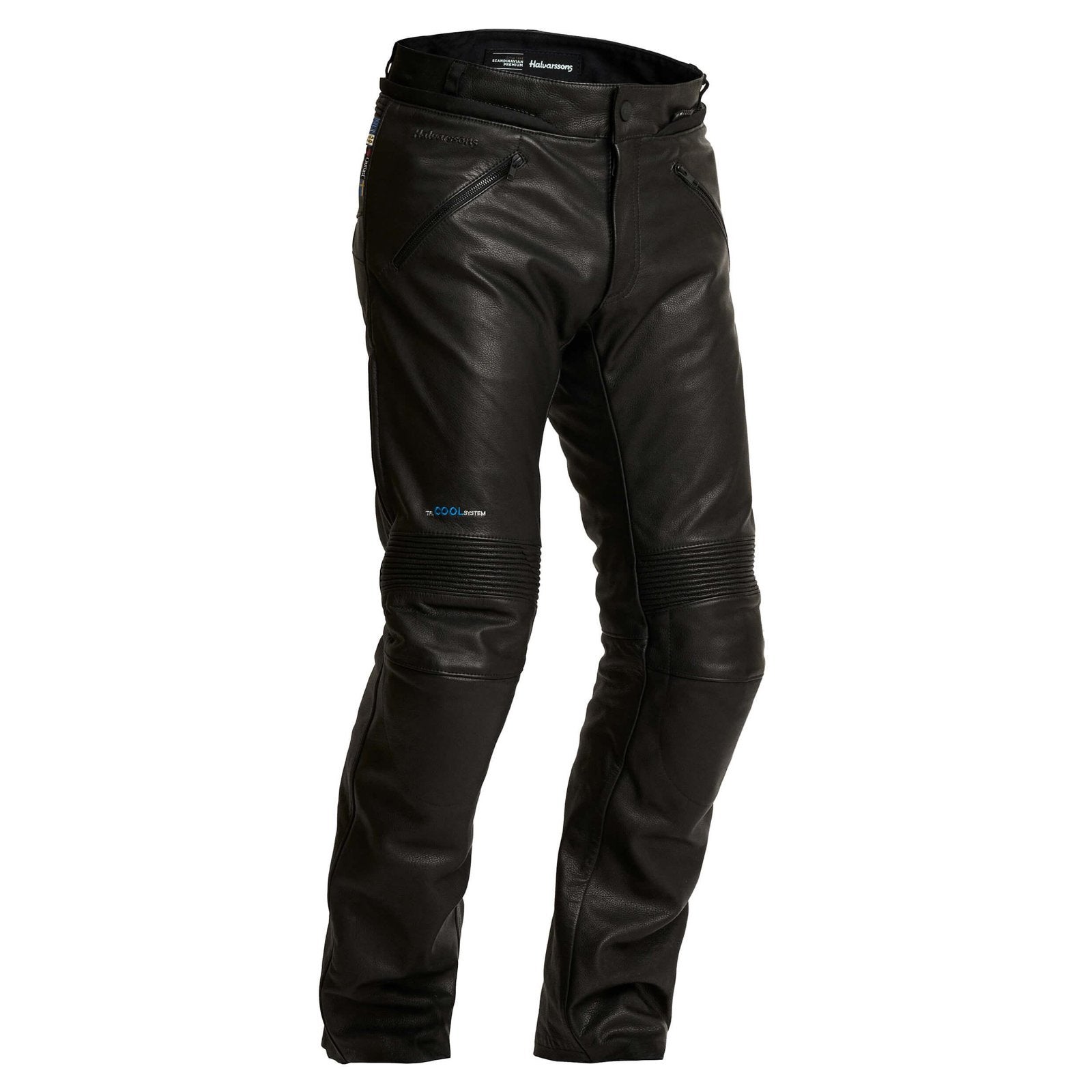 Halvarssons Rinn motorbroek, maat 54, uitstekende staat, Ophalen of Verzenden, Tweedehands, Heren, Broek | leer