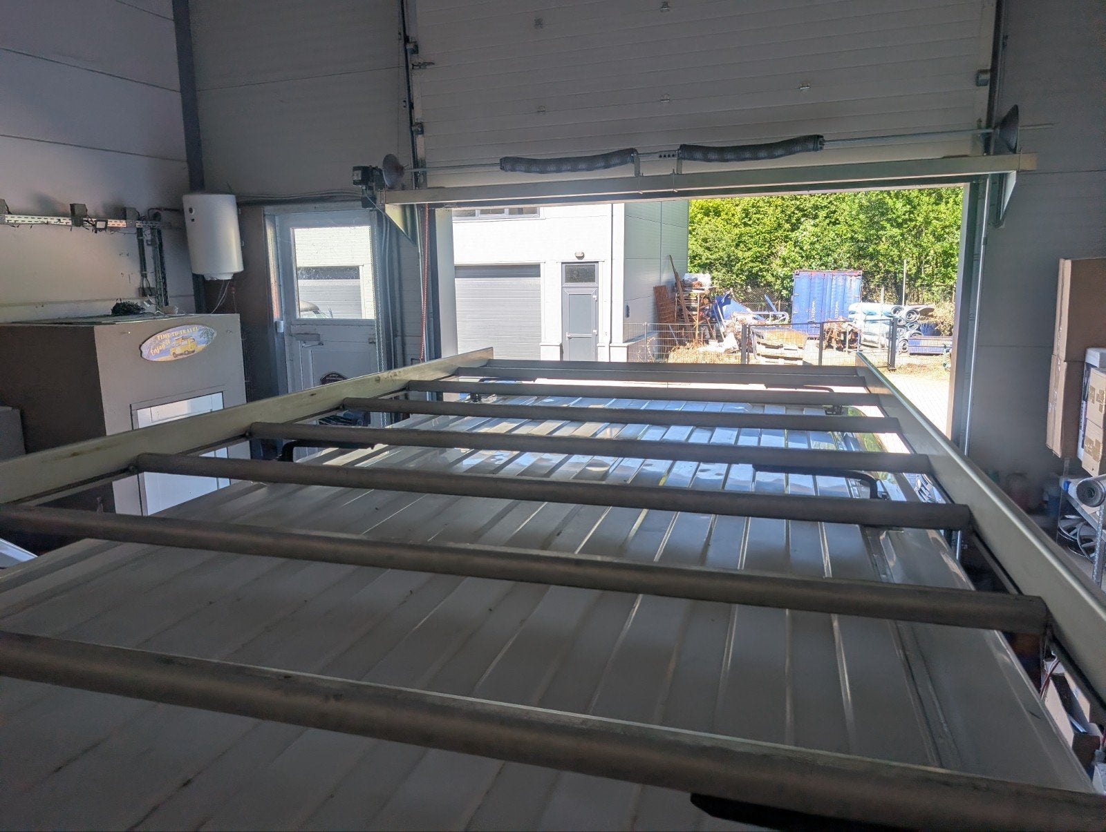 King Alu imperiaal met ladder voor Fiat Ducato l2h2, Ophalen, Gebruikt