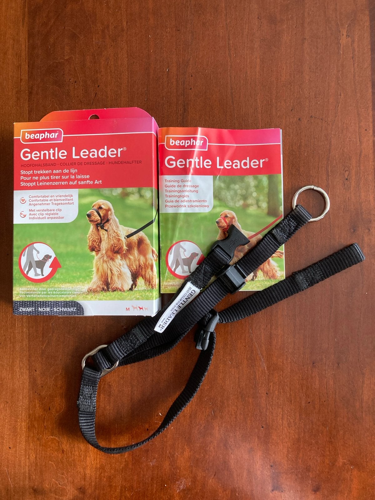 Gentle leader nieuw maat M incl. trainingsgids, Ophalen of Verzenden, Nieuw, Halsband