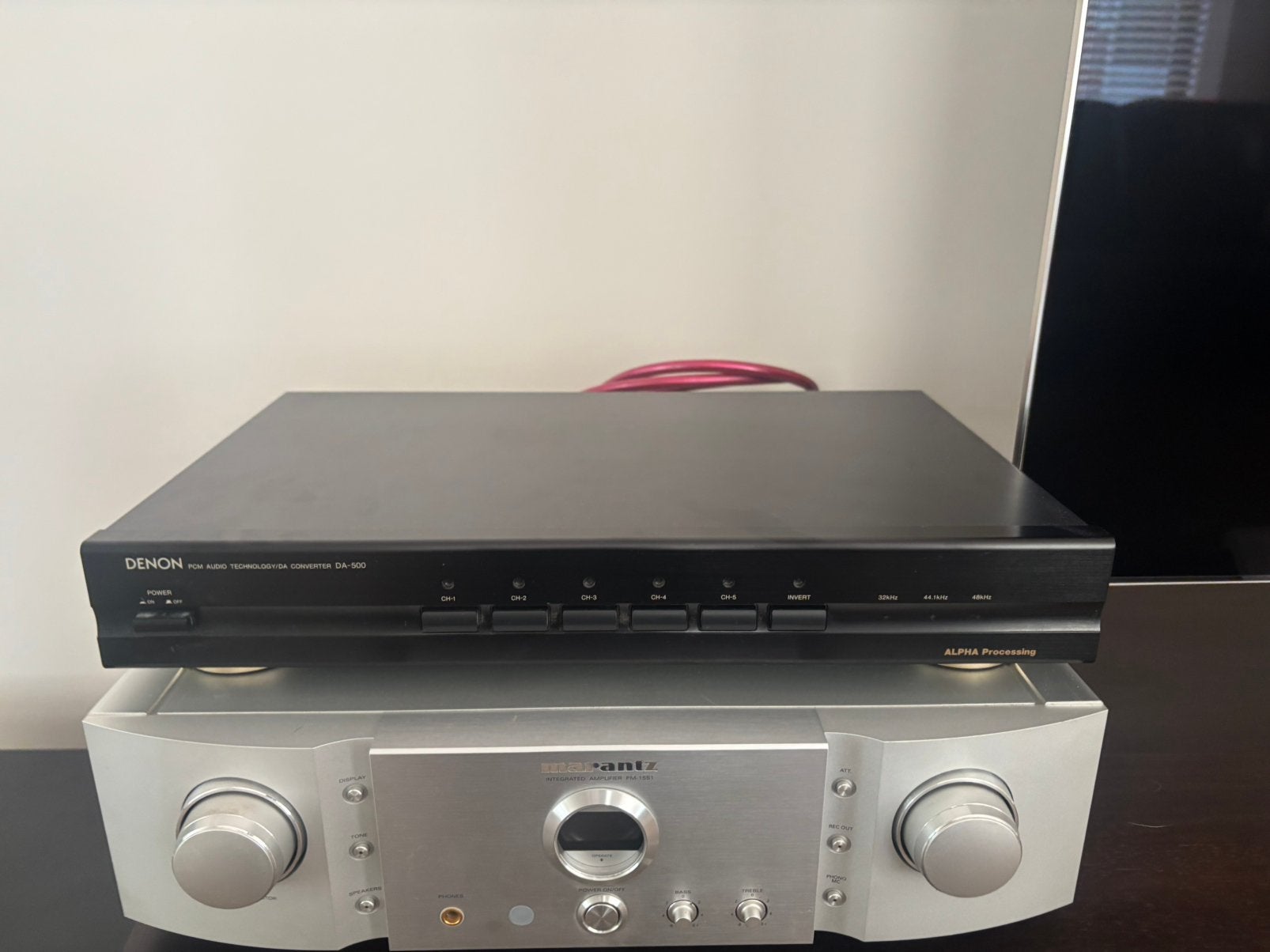 Denon dac da500, Ophalen, 120 watt of meer, Denon