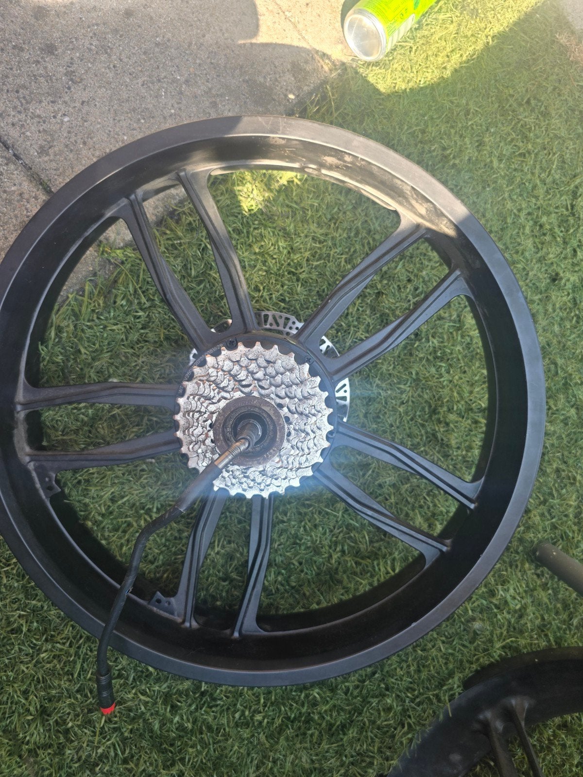 Fatbike achter wiel met een kleine motor 250w, Ophalen of Verzenden, Overige typen