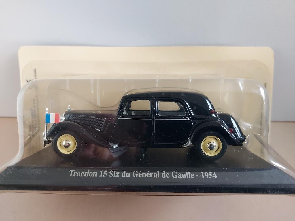 Traction 15 six du Gen de Gaulle 1/43, Verzenden, Nieuw, Auto, Overige merken