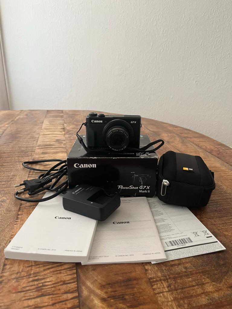 Canon PowerShot G7X Mark II Compact Camera, Ophalen, Canon, Compact, Zo goed als nieuw