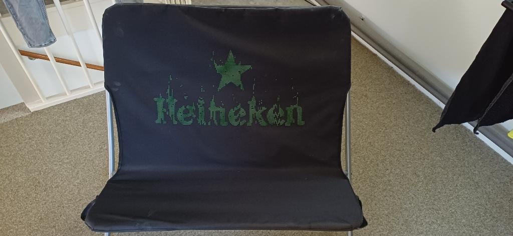 Heineken Strandstoel, Inklapbaar, Ophalen, Nieuw, Textileen, Inklapbaar