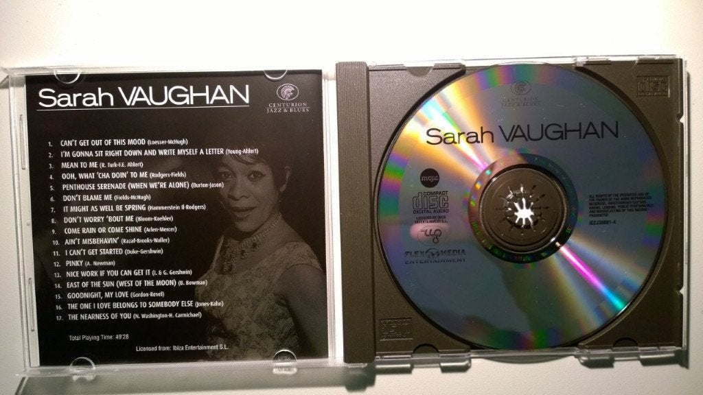 Sarah Vaughan - Ultimate Jazz & Blues, Ophalen of Verzenden, Zo goed als nieuw, Blues, Album