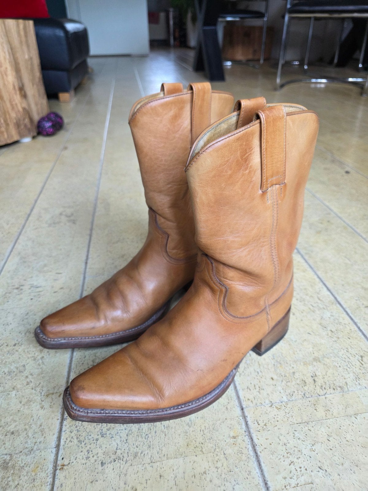 Sendra cowboy laarzen mt 42 cognac kleur. Western boots, Sendra, Bruin, Boots, Ophalen of Verzenden