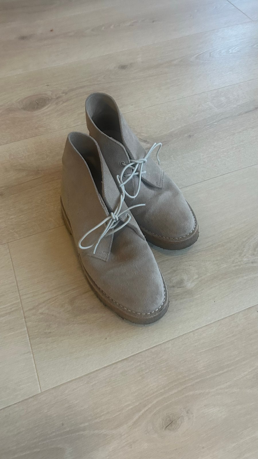 Clarks Desert Boots - Maat 39, Ophalen, Gedragen, Beige, Lage of Enkellaarzen