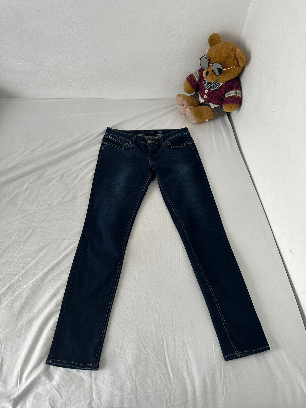 Zeldzame Levi’s low rise skinny jeans, Blauw, Ophalen of Verzenden, Zo goed als nieuw, W30 - W32 (confectie 38/40)