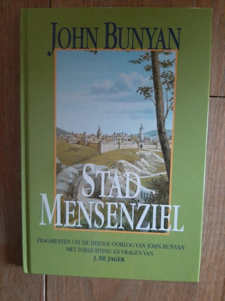 Stad Mensenziel - John Bunyan (Fragmenten Heilige Oorlog), Ophalen of Verzenden, Zo goed als nieuw
