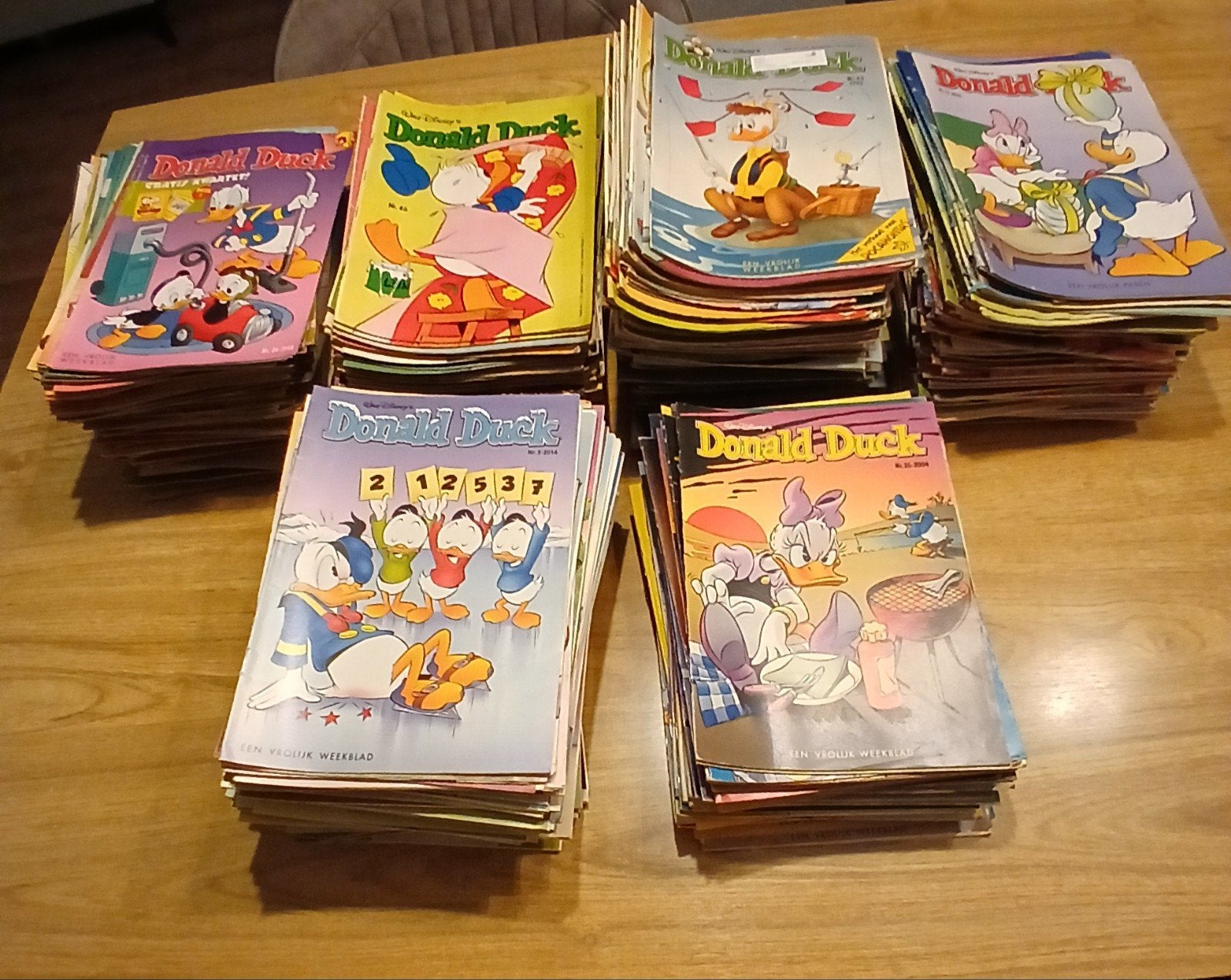 Grote verzameling Donald Duckjes apart of samen te koop, Meerdere comics, Ophalen of Verzenden, Gelezen, Europa