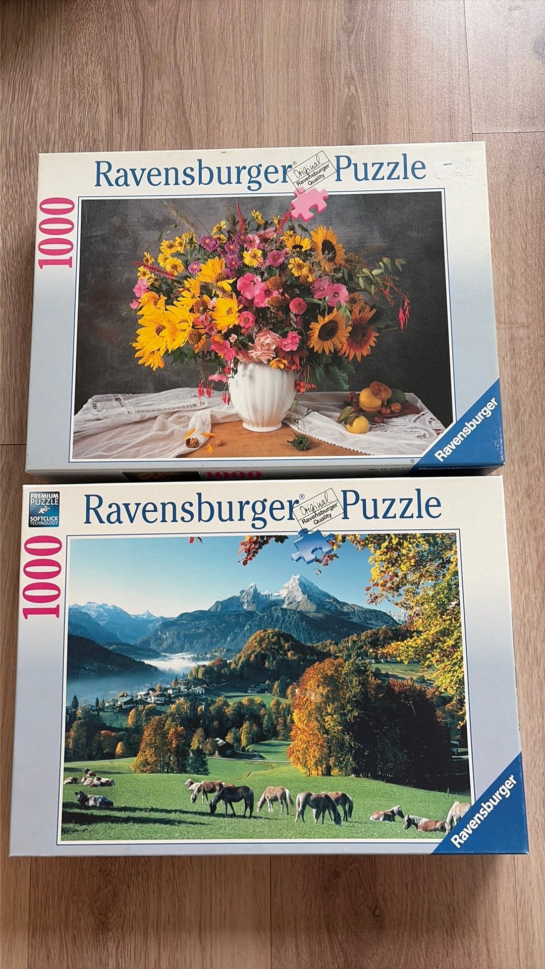 Ravensburger Puzzle 1000 stuks, Ophalen, 500 t/m 1500 stukjes
