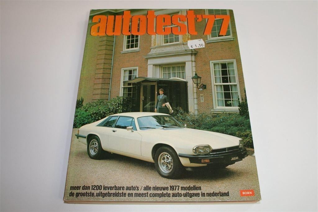 Zeldzaam Autotest Jaarboek 1977 — Meer dan 1200 Auto\'s, Ophalen of Verzenden, Gelezen, Algemeen