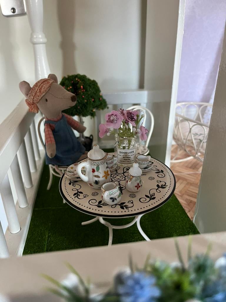 Bloemenvaas roze voor bij maileg! Inclusief verzendkosten, Verzamelen, Poppenhuizen en Toebehoren, Ophalen of Verzenden, Zo goed als nieuw