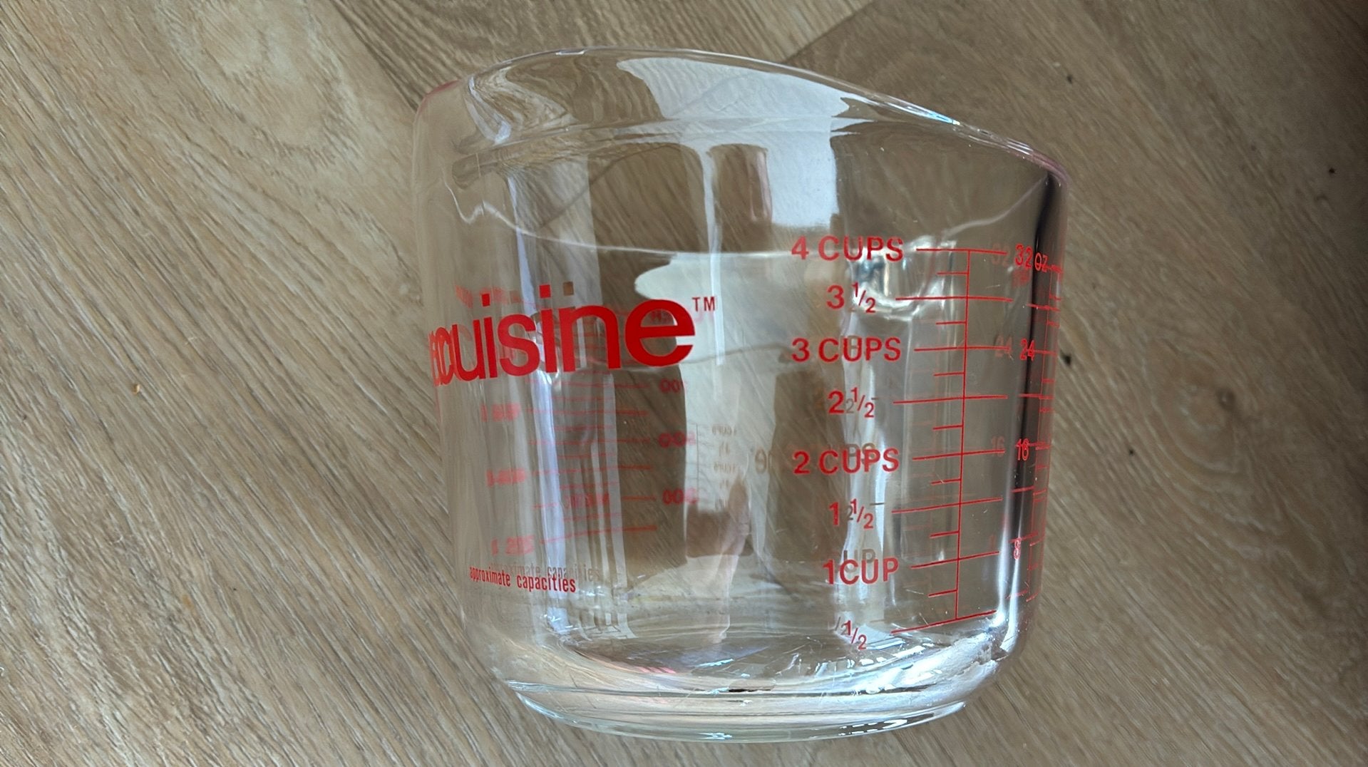Arcuisine glazen maatbeker | 1 liter | nieuwstaat, Nieuw, Ophalen of Verzenden, Overige merken, Glas