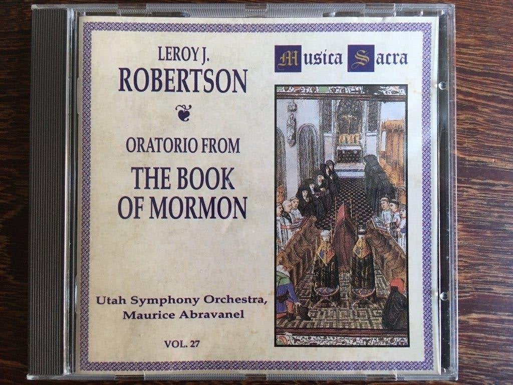 Robertson - Oratorio from the book of Mormon, Ophalen of Verzenden, Classicisme, Zo goed als nieuw, Overige typen
