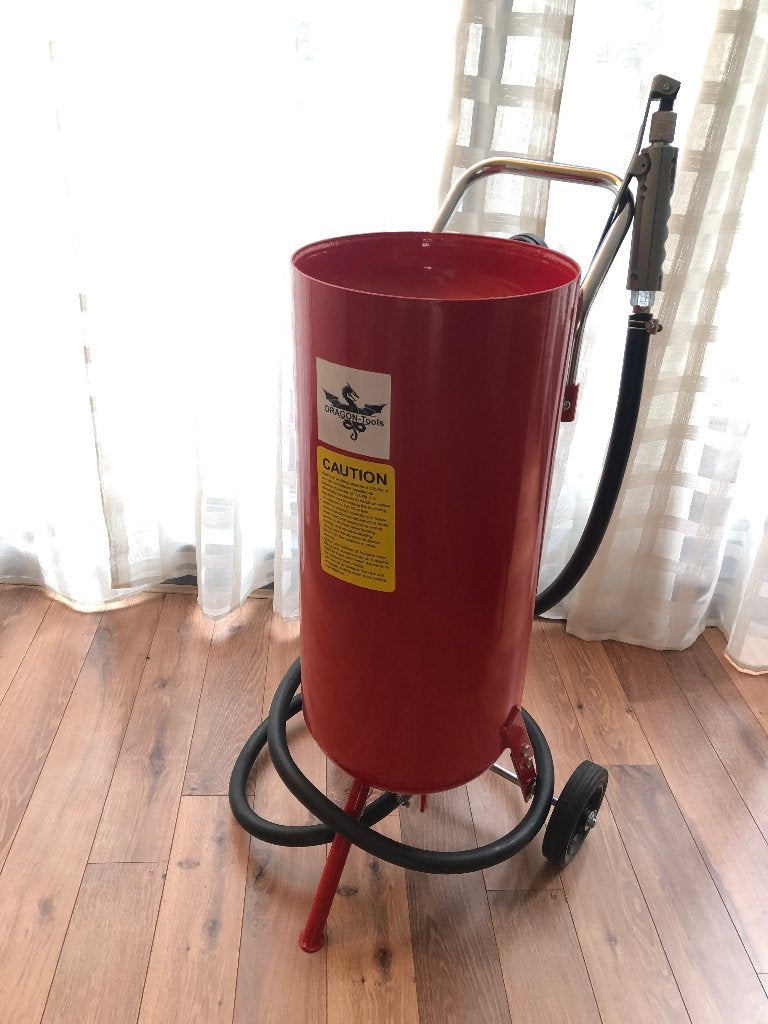 Mobiele zandstraler, Doe-het-zelf en Verbouw, Reinigingsmachines, Ophalen of Verzenden, Nieuw