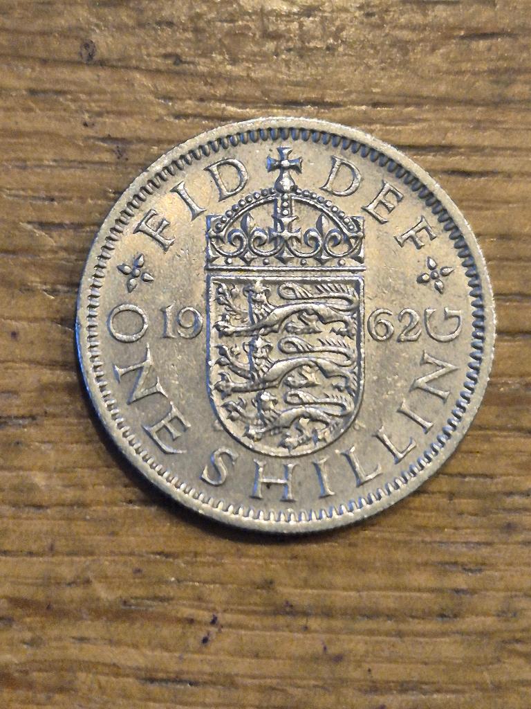 Verenigd Koninkrijk - 1 Shilling 1962 (Engels), Verzenden, Overige landen, Losse munt