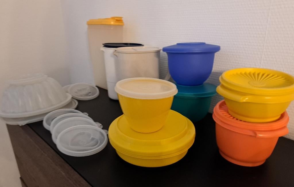 Tupperware vintage diverse artikelen, Ophalen of Verzenden, Zo goed als nieuw, Oranje, Overige typen