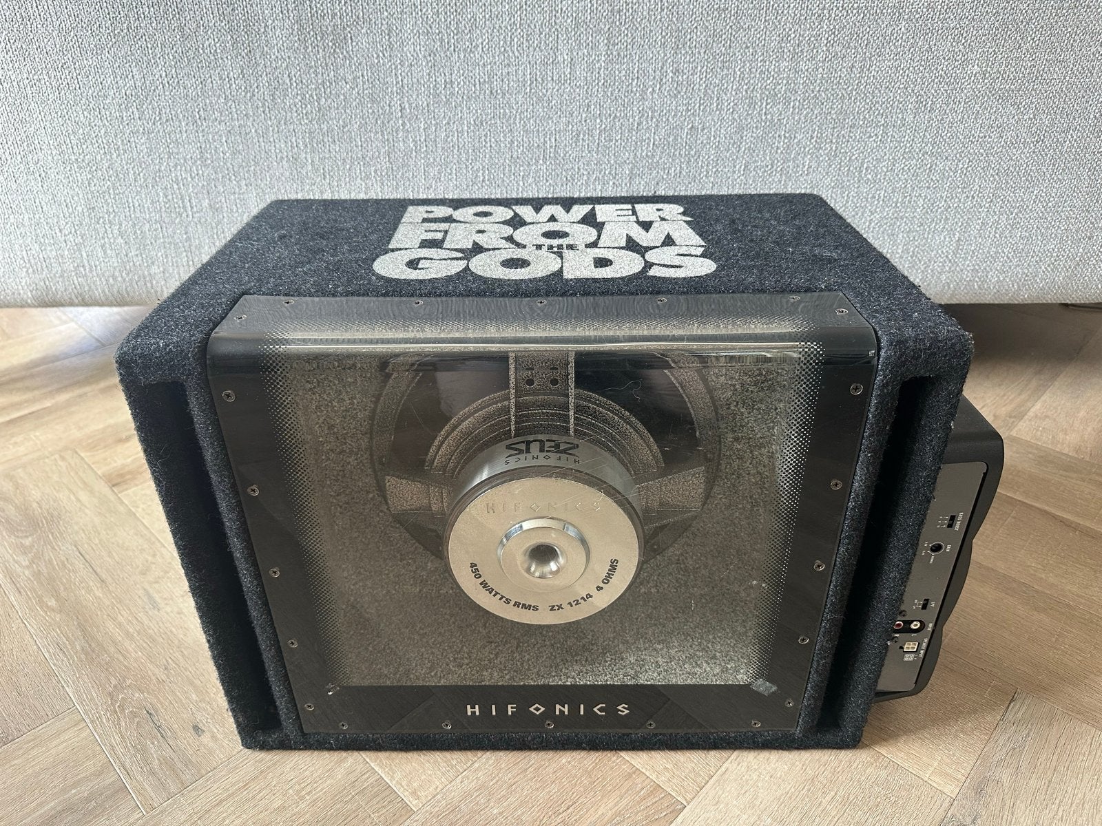 Hifonics Zeus ZX 1214 12“ Subwoofer met Pioneer GM-5200T, Ophalen, Gebruikt