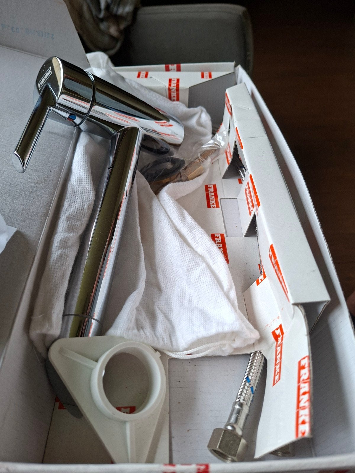 Franke Azimut Keukenkraan Chroom - Nieuw in doos, Doe-het-zelf en Verbouw, Sanitair, Ophalen of Verzenden