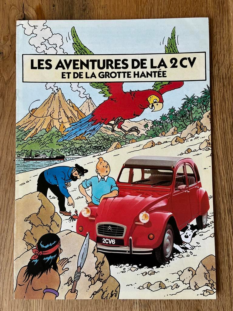 Citroën 2CV Kuifje brochure 7/88, Ophalen of Verzenden, Zo goed als nieuw, Citroën
