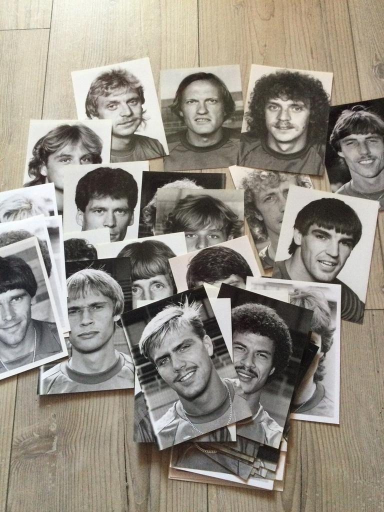 Portret persfoto’s van HFC Haarlem, 47 stuks, Ophalen of Verzenden