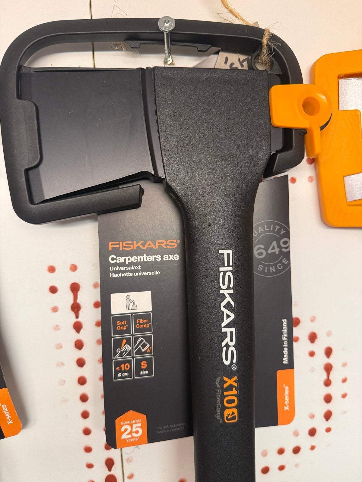 Fiskars X10 Universele Bijl - Carpenters Axe, Ophalen, Nieuw, Overige typen, Overige merken