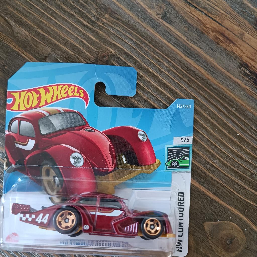 Hot Wheels Volkswagen Kafer beetle kever Racer rood, Ophalen of Verzenden, Nieuw, Auto