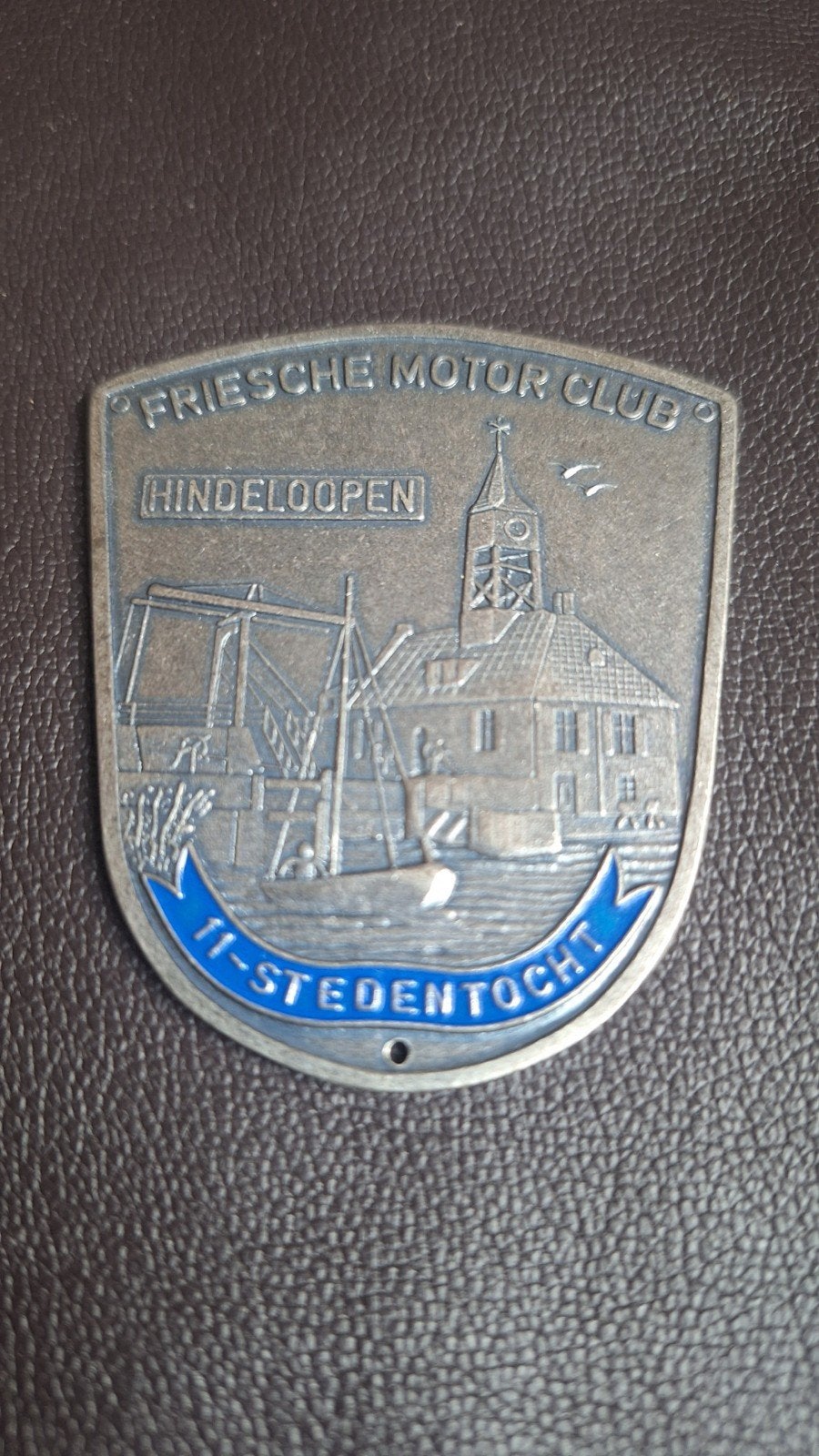 Toertocht Hindeloopen Friesland embleem, Ophalen, Overige materialen, Nederland