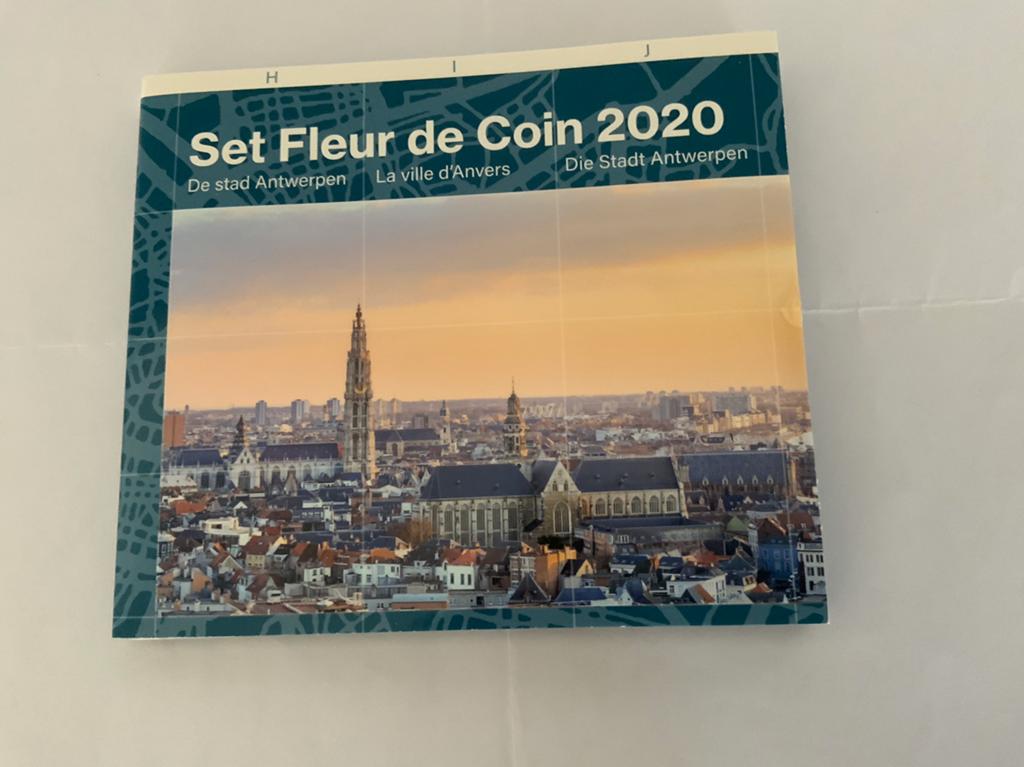 DIVERSE BU SETJES BELGIE 2020, Ophalen of Verzenden, België, Overige waardes