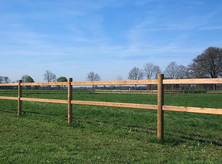 18. Omheining | paardenbak | paddock omheining, Dieren en Toebehoren, Stalling en Weidegang, Weidegang, 4 paarden of pony's of meer