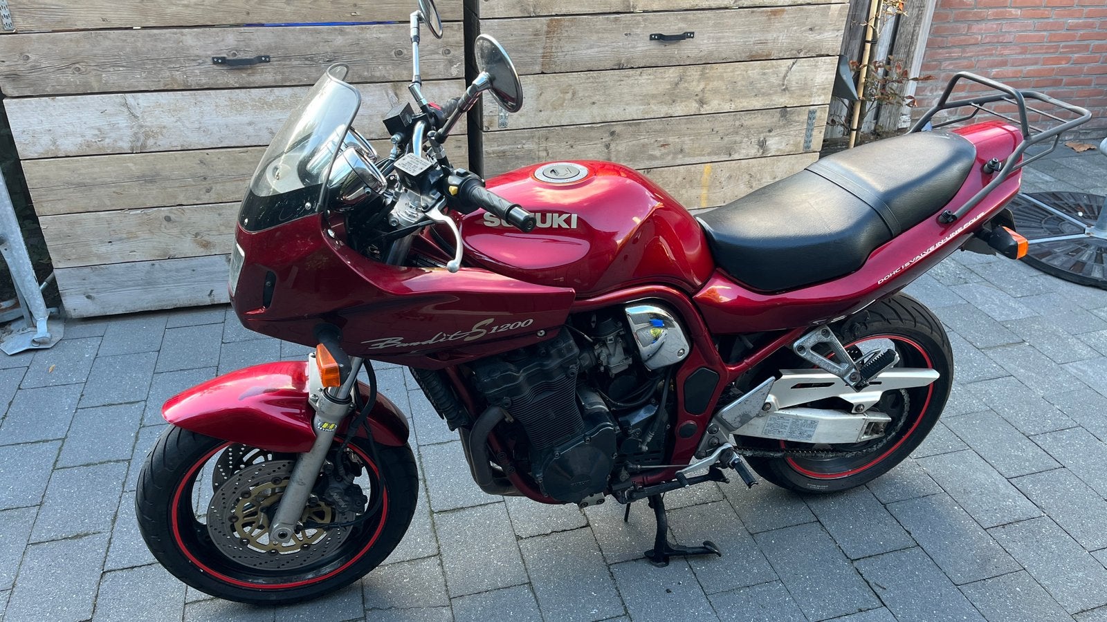 Suzuki GSF 1200 S Bandit mk1 met hyperpro en gsxr1000 demper, Ophalen