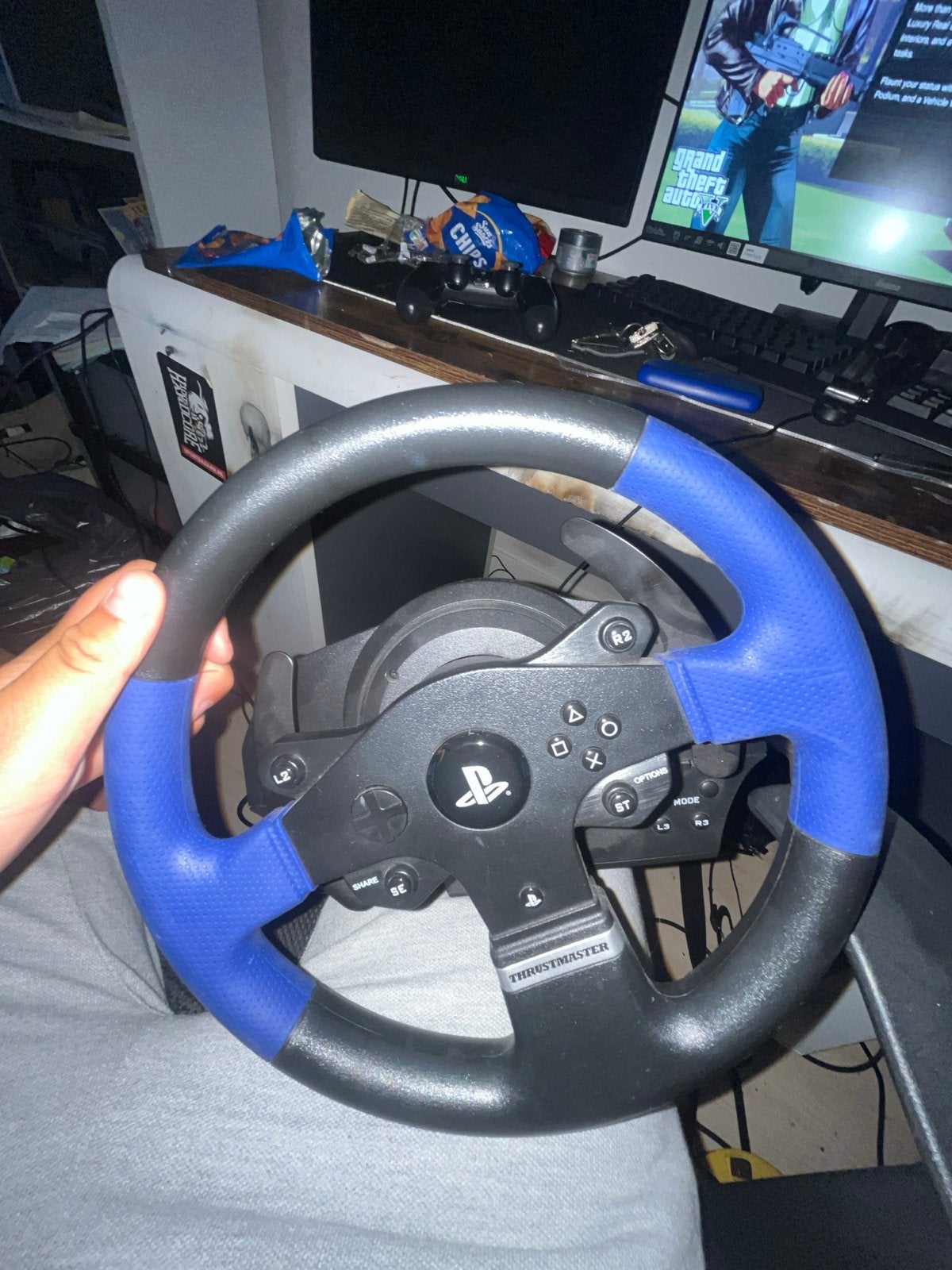 Thrustmaster T150 Race Stuur - Zo goed als nieuw, Racestuur, Force feedback, Zo goed als nieuw, Thrustmaster