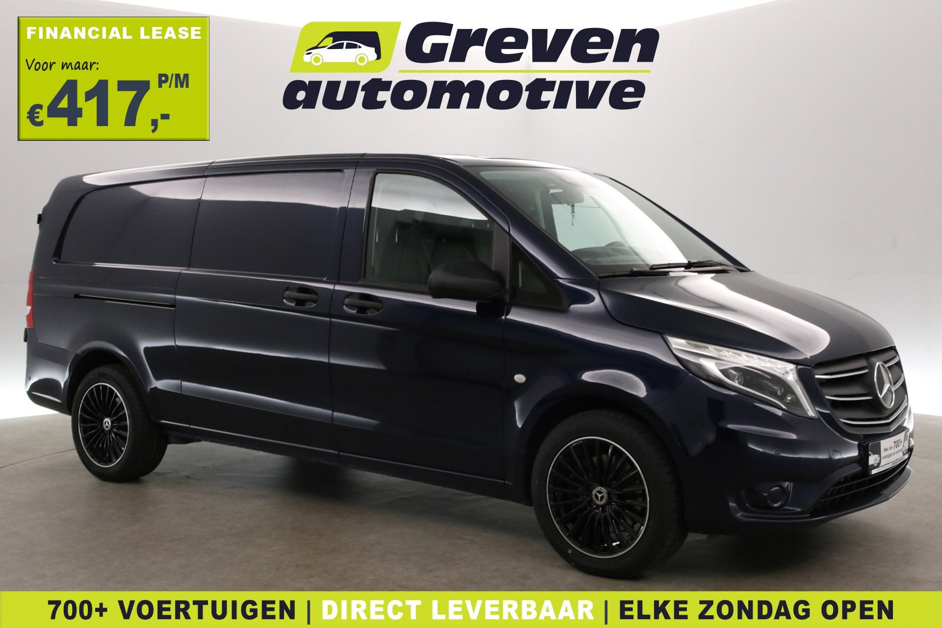 Mercedes-Benz Vito 116 CDI Extra Lang | Automaat | Clima | C, Automaat, Gebruikt, Blauw, Diesel