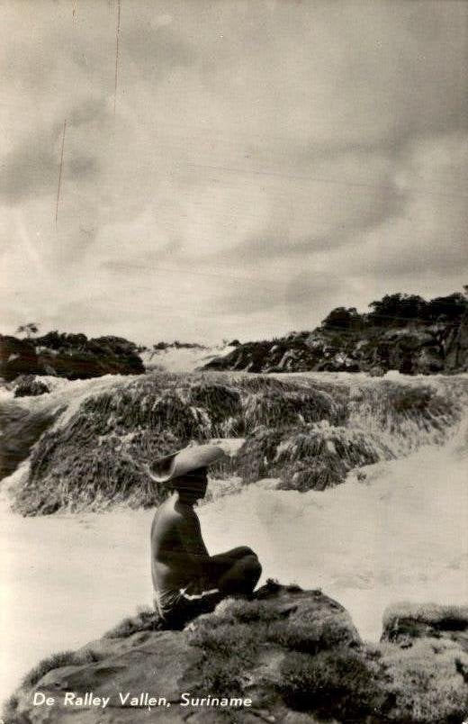 Suriname - Ralley Vallen - 1955, Ophalen of Verzenden, 1940 tot 1960, Ongelopen, Noord-Holland