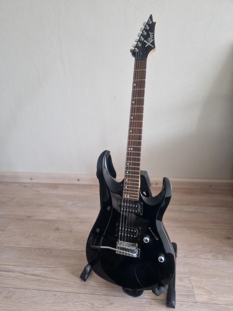 Elektrische gitaar cort, Muziek en Instrumenten, Ophalen of Verzenden, Gebruikt, Solid body, Overige merken