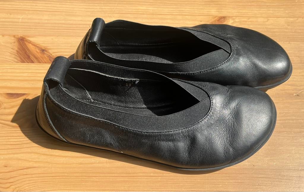 Vivo barefoot Opanka ballerina, size 38, Kleding | Dames, Schoenen, Zo goed als nieuw, Ballerina's, Zwart, Ophalen