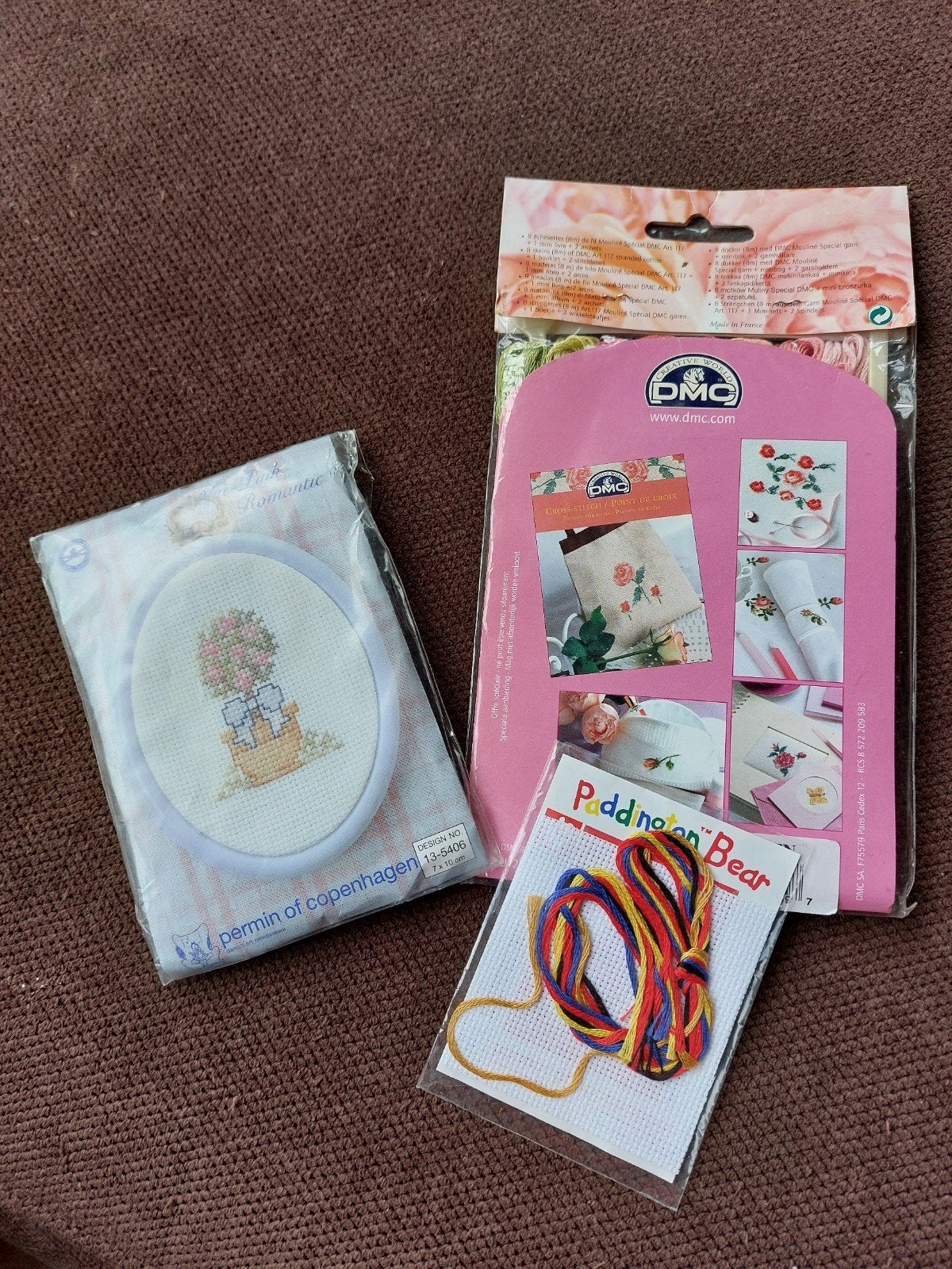 3 borduurpakketjes, Ophalen of Verzenden, Nieuw, Borduurpakket