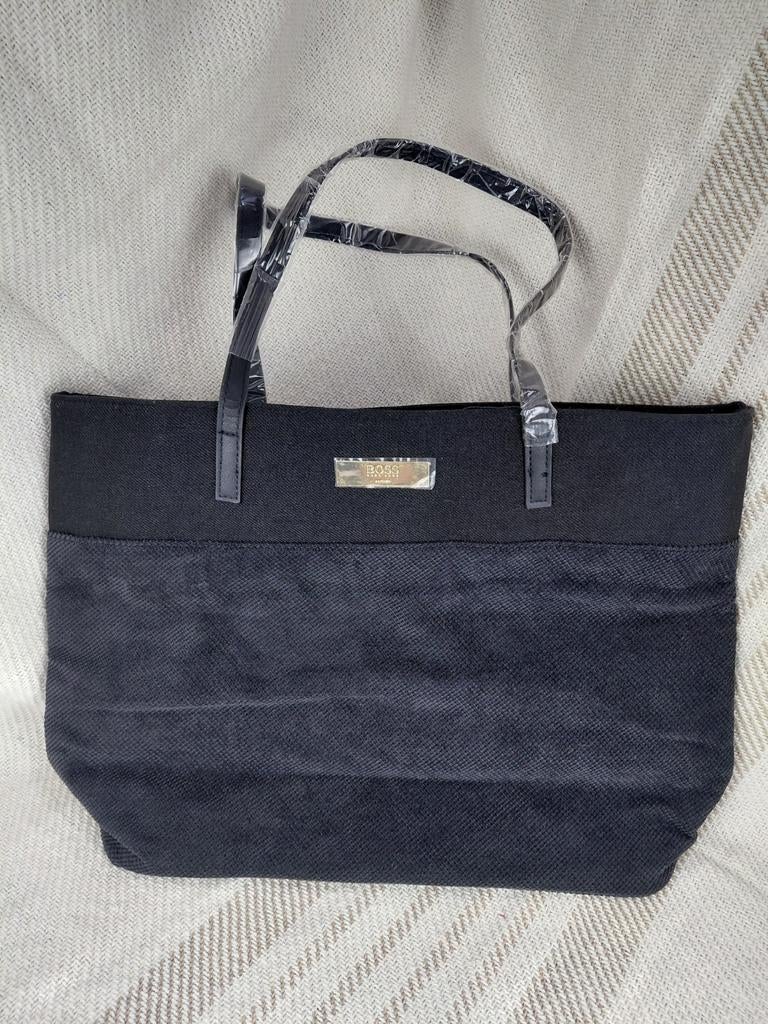 Hugo Boss Parfums Tote Bag - Zwart, Ophalen of Verzenden, Nieuw, Zwart, Shopper