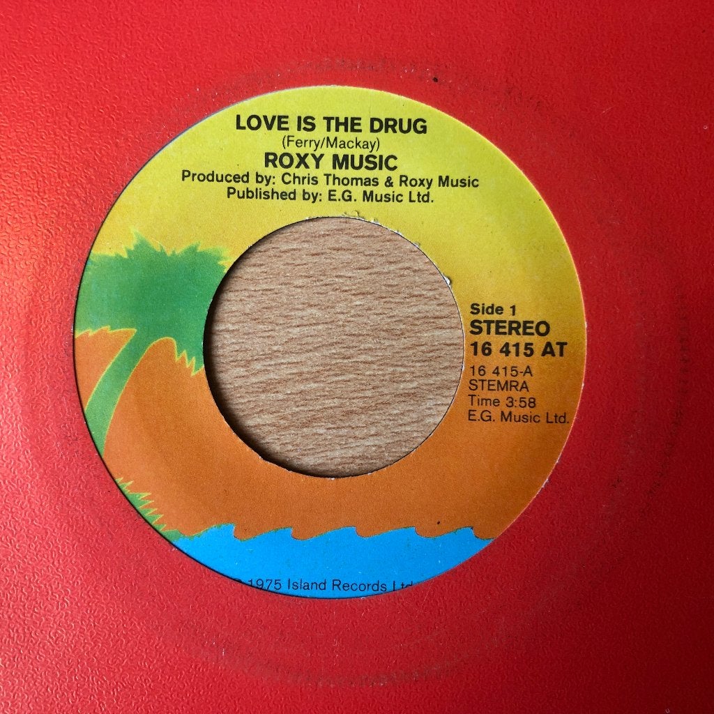 1975	Roxy Music	        Love Is The Drug, Originele persing, Ophalen of Verzenden, Zo goed als nieuw, Pop