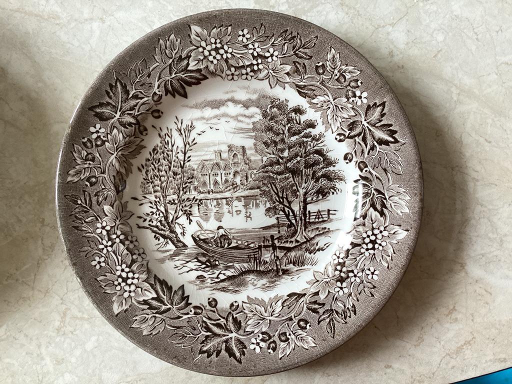 Engeland Castles // bord diam.17.5 cm / per stuk, Antiek en Kunst, Ophalen of Verzenden