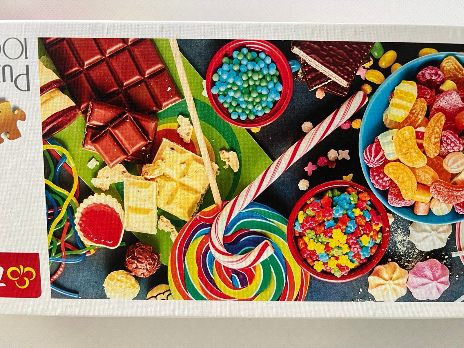 Panorama snoep puzzel Trefl 1000 stukjes, Ophalen, 500 t/m 1500 stukjes, Zo goed als nieuw