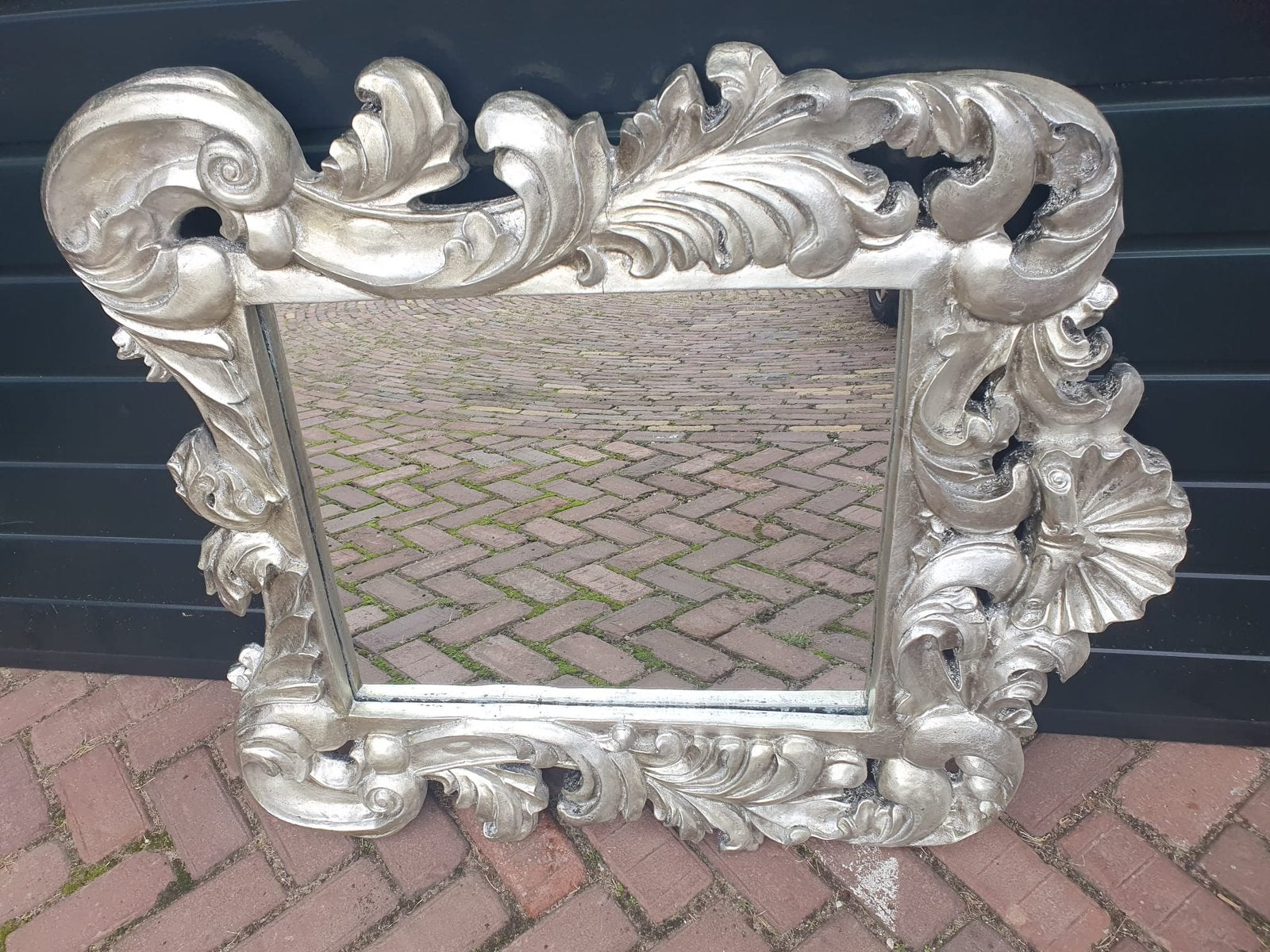 Barok spiegel, Huis en Inrichting, Ophalen, Rechthoekig, Minder dan 100 cm